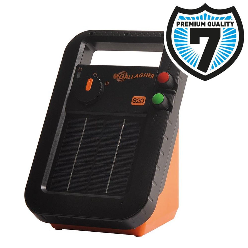 Gallagher Solar Energizer S20 Incl. Batt